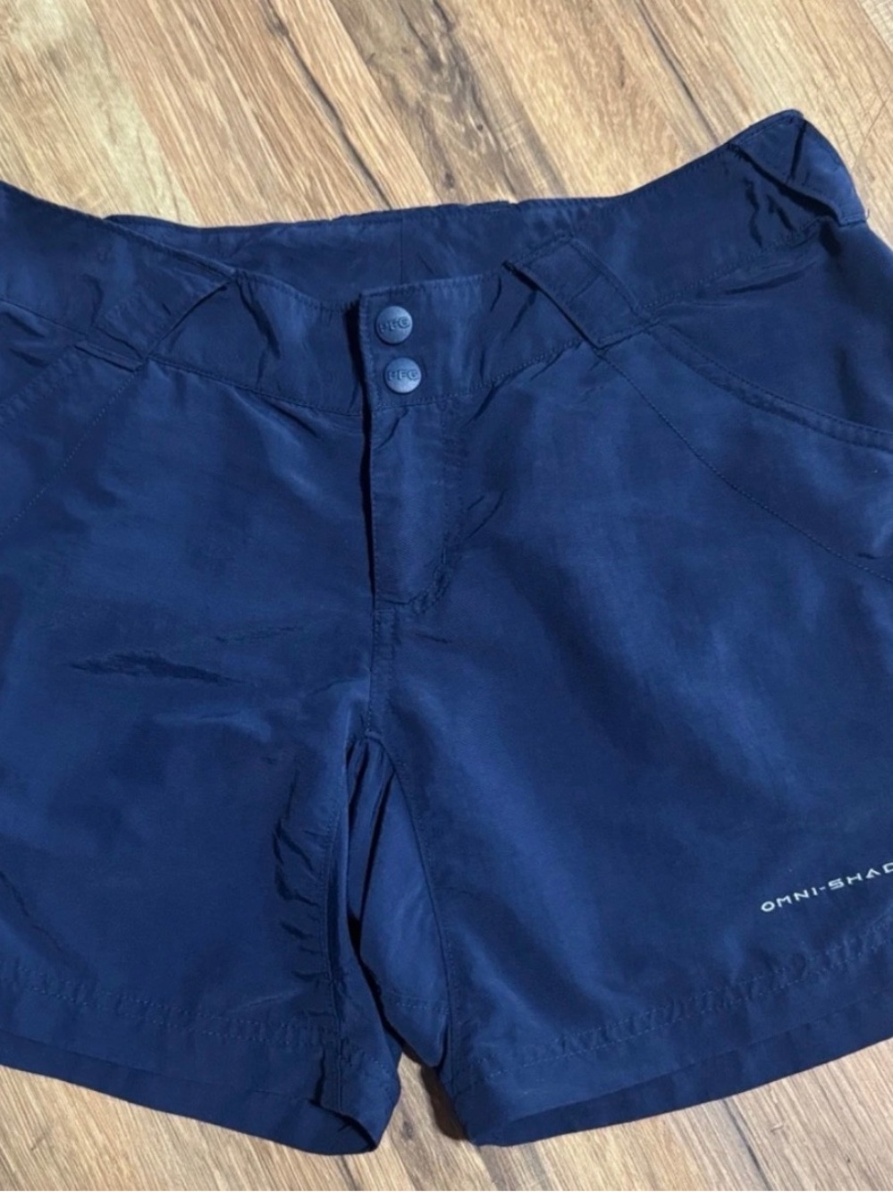 Columbia Women's Navy Active Omni-Shade Shorts